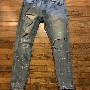 Fashion Nova Ripped Jeans